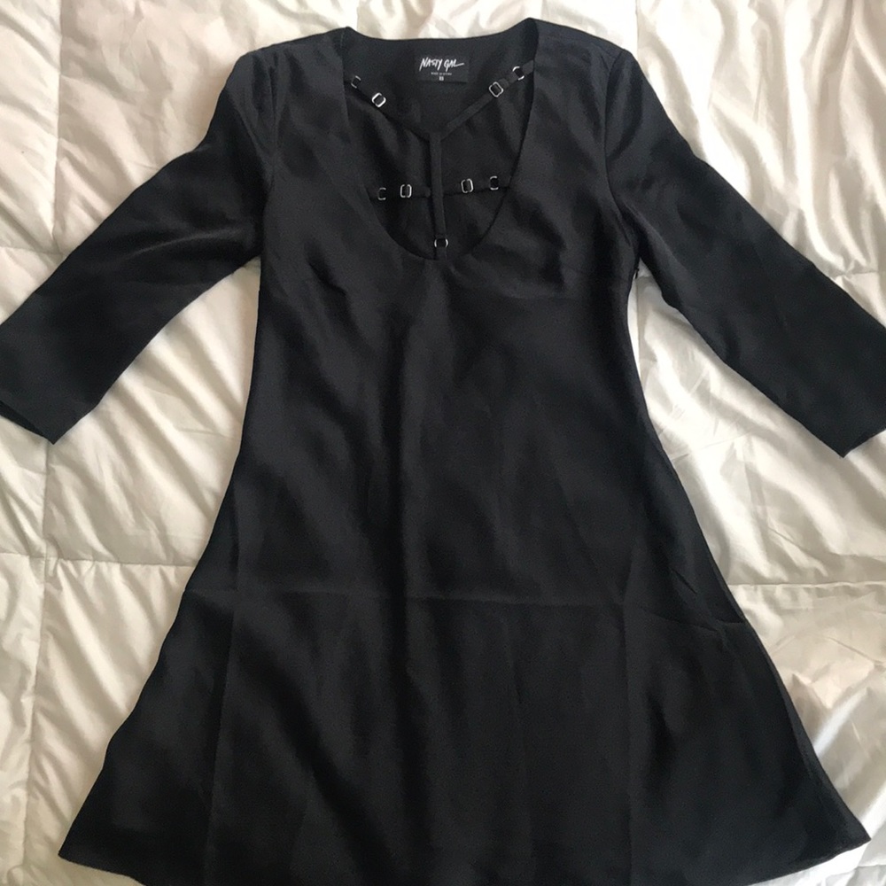 Strappy shift dress